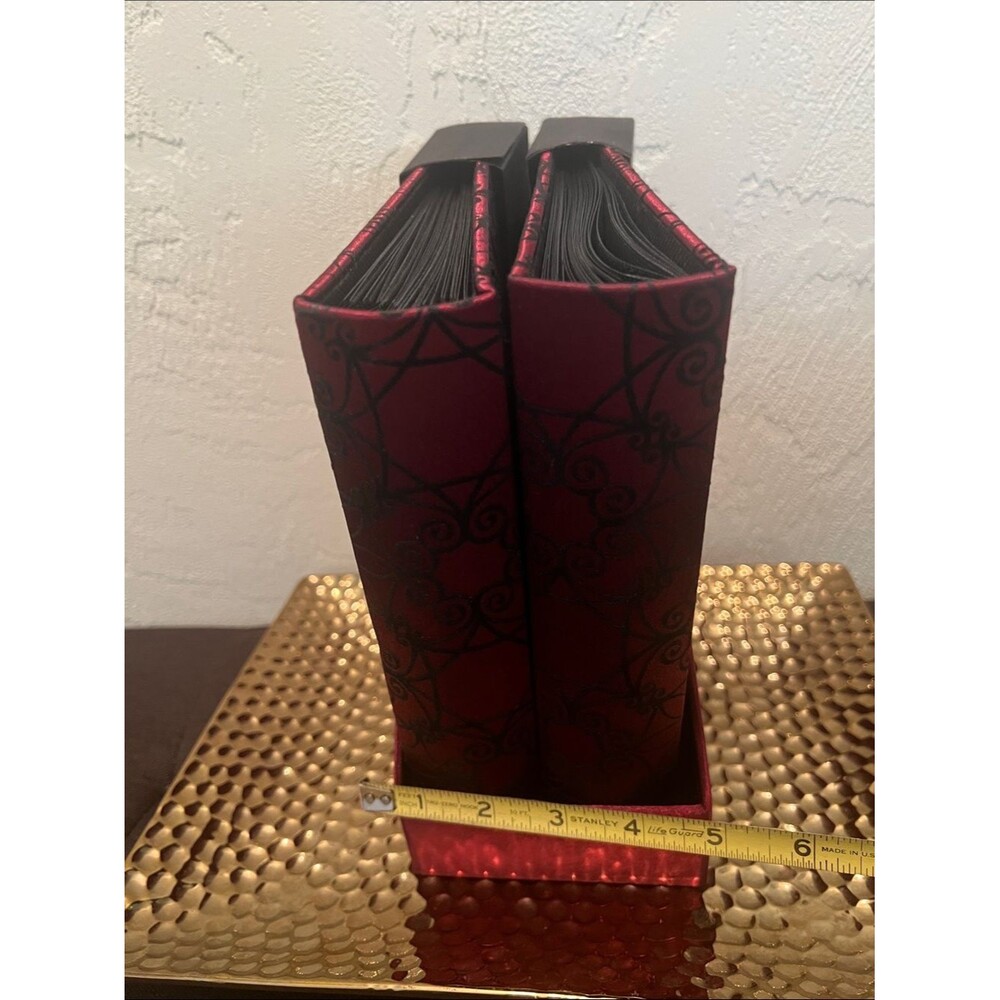 #2283*Elegant Burgundy Compact Accordion Photos Album- Accessories - Picture 5 of 13